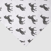 Paarden Tissuepapier (Detail)