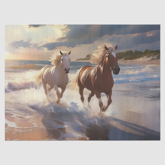 Paarden tissuepapier (Voorkant)