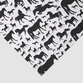 Paarden Tkwestie- of losbladpapier Tissuepapier (Detail)