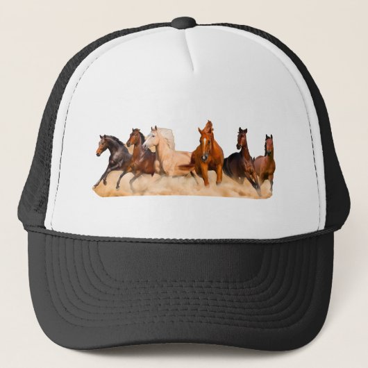 Paarden Trucker Pet (Voorkant)