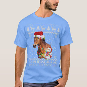 Paarden Ugly KerstSweaters T-shirt
