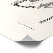 paarden uit de jaren 1800, die geïllustreerd zijn poster (Hoek)