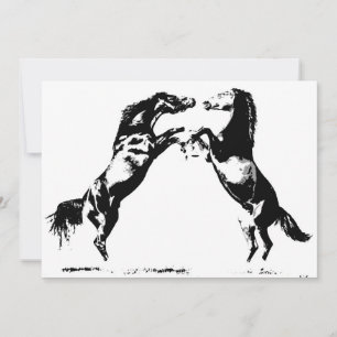Paarden Uitnodigingen - Paarden Uitnodigt