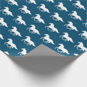 Paarden uitvoeren Kies uw kleur Cadeaupapier (Hoek)