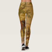 Paarden van Albrecht Adam Leggings (Achterkant)