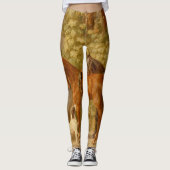 Paarden van Albrecht Adam Leggings (Voorkant)