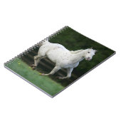 Paarden van Appaloosa die 1 lopen Notitieboek (Linkerzijde)