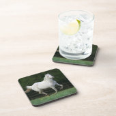 Paarden van Appaloosa die 1 lopen Onderzetter (Rechterzijde)