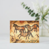 Paarden van de grot ** briefkaart (Staand voorkant)