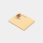 "Paarden van de Hohe Nakota" Post-it® Notes (Schuin)