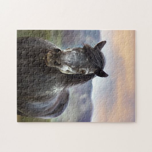 Paarden van de Verenigde Staten. Legpuzzel (Horizontaal)