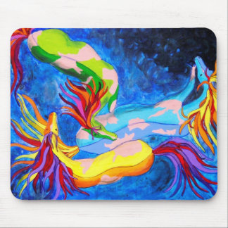 Paarden van een andere kleur muismat