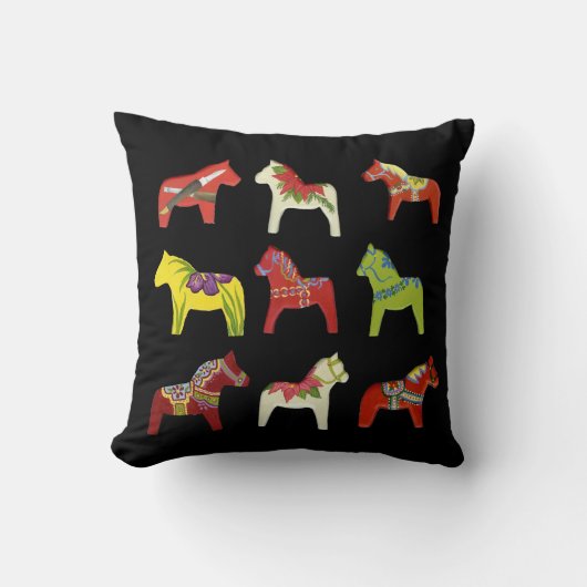 Paarden van een andere kleur Pillow Kussen (Voorkant)