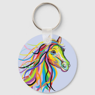 Paarden van een andere kleur sleutelhanger