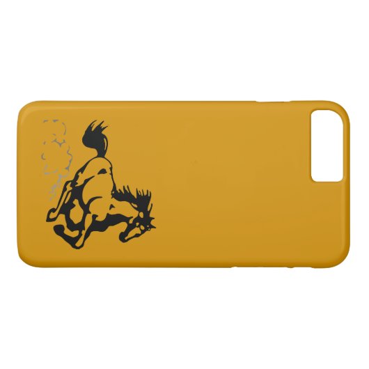 Paarden van galoping Wild en Free Case-Mate iPhone Case (Achterkant (Horizontaal))