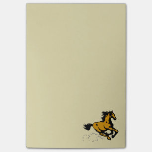 Paarden van galoping Wild en Free Post-it® Notes
