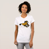 Paarden van galoping Wild en Free T-shirt (Voorkant volledig)