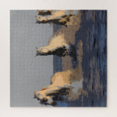 Paarden van het Zee - wilde paarden Legpuzzel (Verticaal)