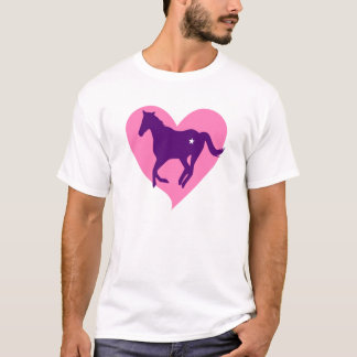 Paarden van meisjes t-shirt