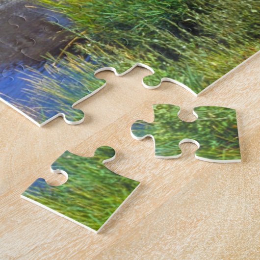 Paarden van Montana. Legpuzzel (Zijkant)