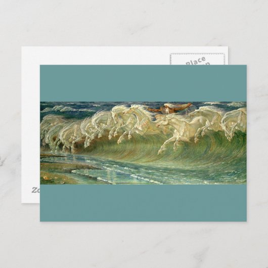 Paarden van Neptun Briefkaart (Voorkant / Achterkant)