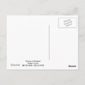 Paarden van Neptun Briefkaart (Achterkant)