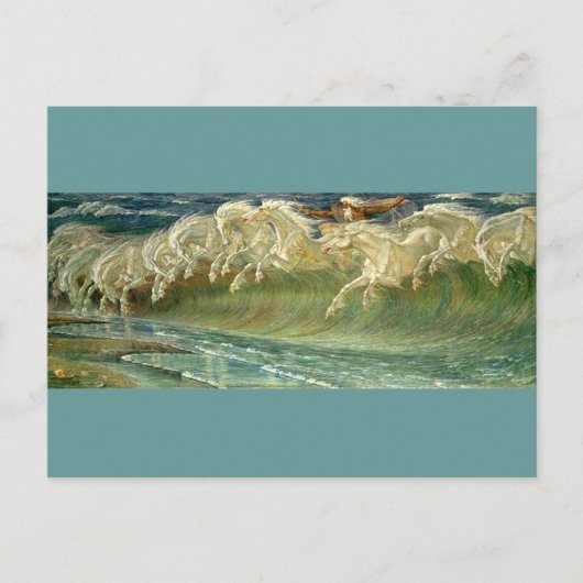 Paarden van Neptun Briefkaart (Voorkant)