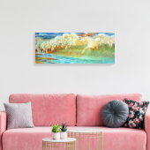 Paarden van Neptunus Canvas Afdruk (Insitu (Woonkamer))