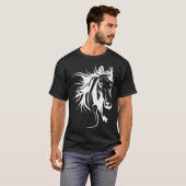Paarden van paarden met paardenpest t-shirt (Voorkant volledig)