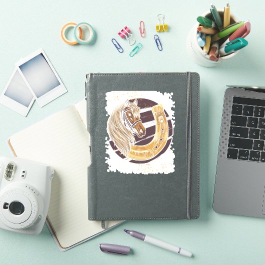 Paarden van paarden sticker (iPad Cover)