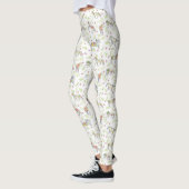 Paarden van paardenbloem van wilde flora en Waterv Leggings (Links)