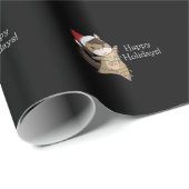 Paarden van paardenwinterwinterpaarden met paarden cadeaupapier (Rol Hoek)