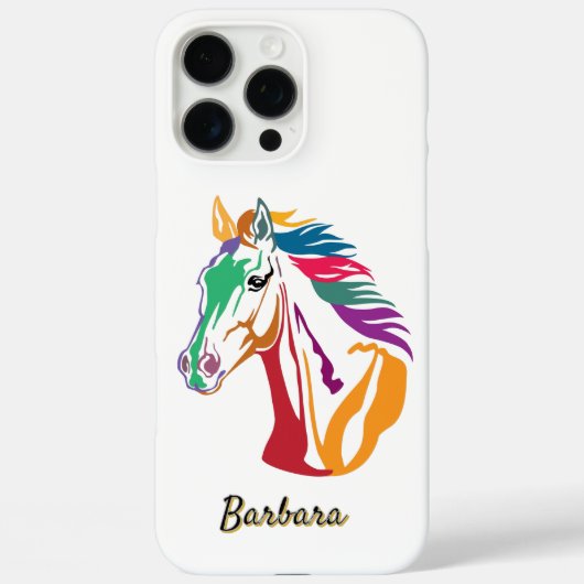 Paarden van veel kleuren iPhone-Hoesje-Mate-draagt Case-Mate iPhone Case (Achterkant)