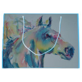 Paarden van vele kleuren groot cadeauzakje (Voorkant)