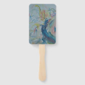 Paarden van vele kleuren handwaaier (Achterkant)