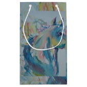 Paarden van vele kleuren klein cadeauzakje (Achterkant)