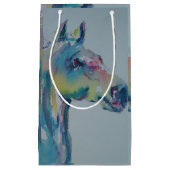 Paarden van vele kleuren klein cadeauzakje (Voorkant)