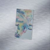 Paarden van vele kleuren magnetisch visitekaartje (Voorbeeld)