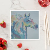 Paarden van vele kleuren servet (Insitu)