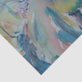 Paarden van vele kleuren tissuepapier (Detail)