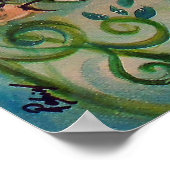 Paarden van zee in Springtime-Poster Poster (Hoek)