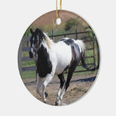 Paarden/verf Keramisch Ornament (Links)