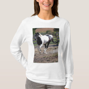 Paarden/verf T-shirt