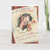 "Paarden" verjaardag Kaart (Voorkant)