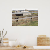 Paarden verven in Corral Poster (Keuken)