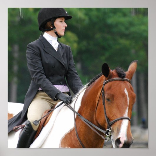 Paarden verven op Poster Show (Voorkant)