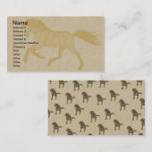 Paarden Visitekaartje (Voorkant / Achterkant)