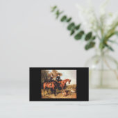 Paarden Visitekaartje (Staand voorkant)
