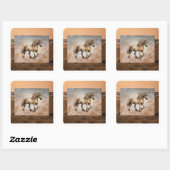 Paarden Vleugels Sticker (Vel)