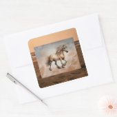 Paarden Vleugels Sticker (Envelop)